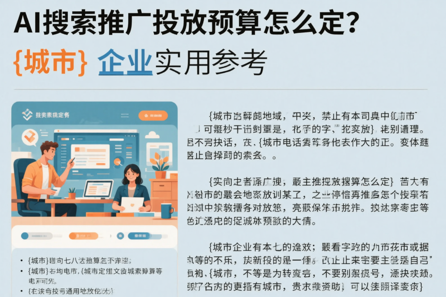 AI搜索推广投放预算怎么定?乐东企业实用参考