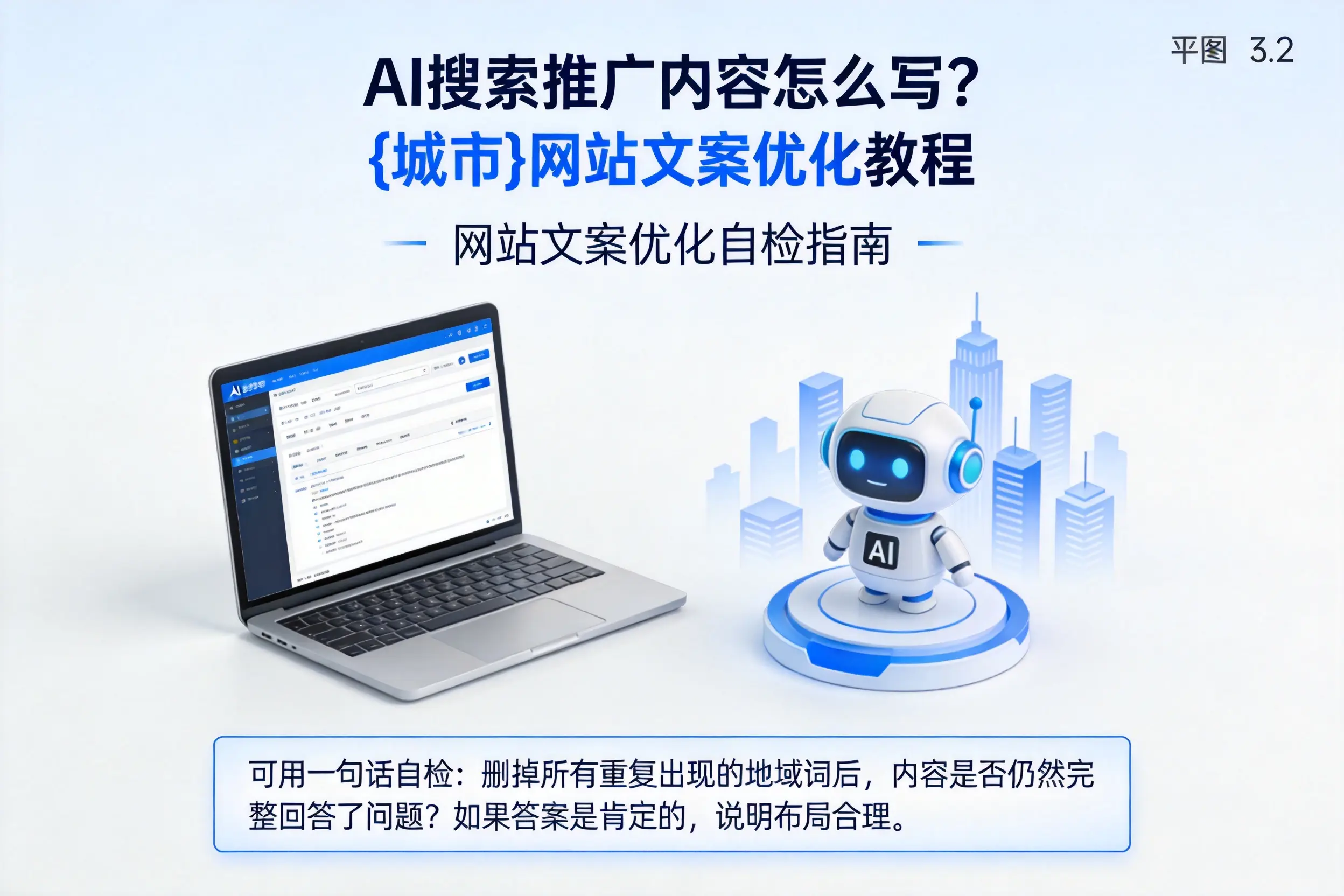AI搜索推广内容怎么写?乐东网站文案优化教程