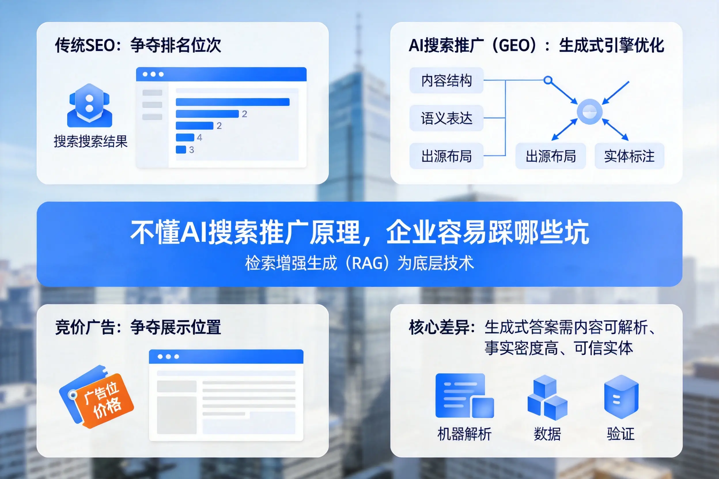 不懂AI搜索推广原理,乐东企业容易踩哪些坑