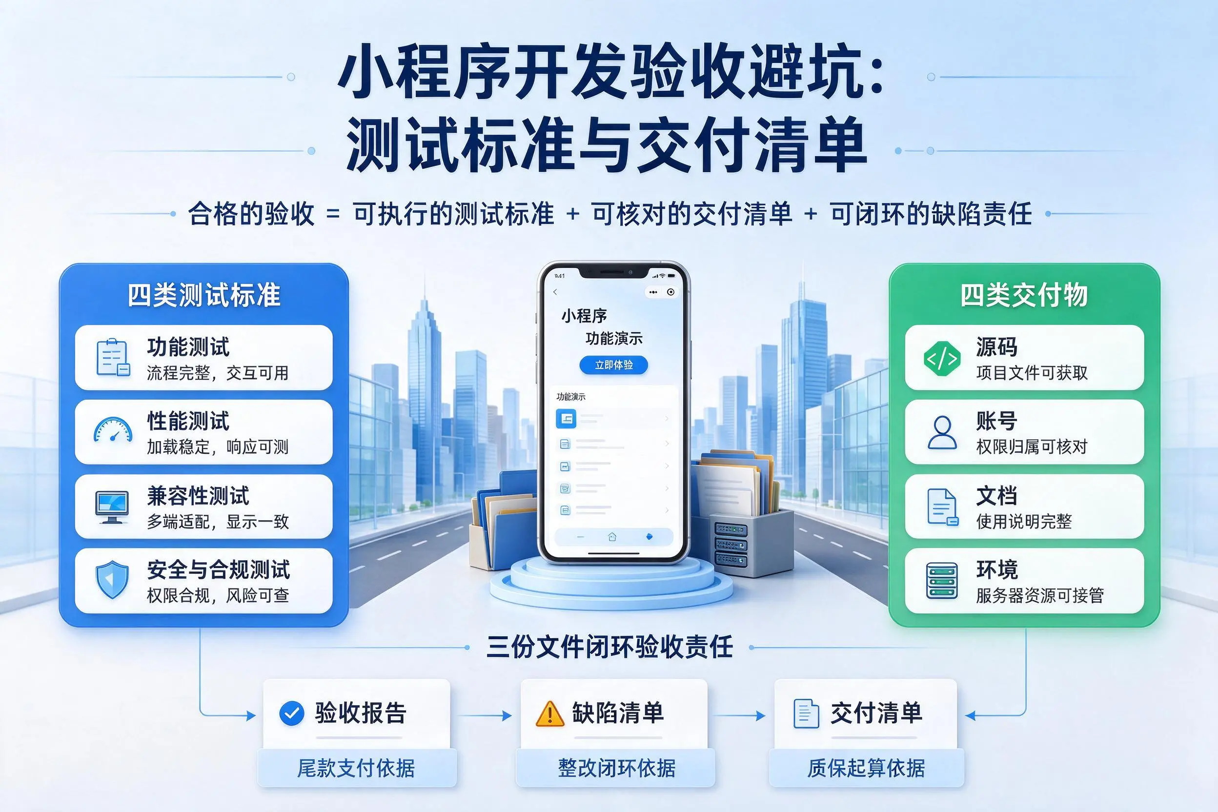 乐东小程序开发验收避坑：测试标准与交付清单