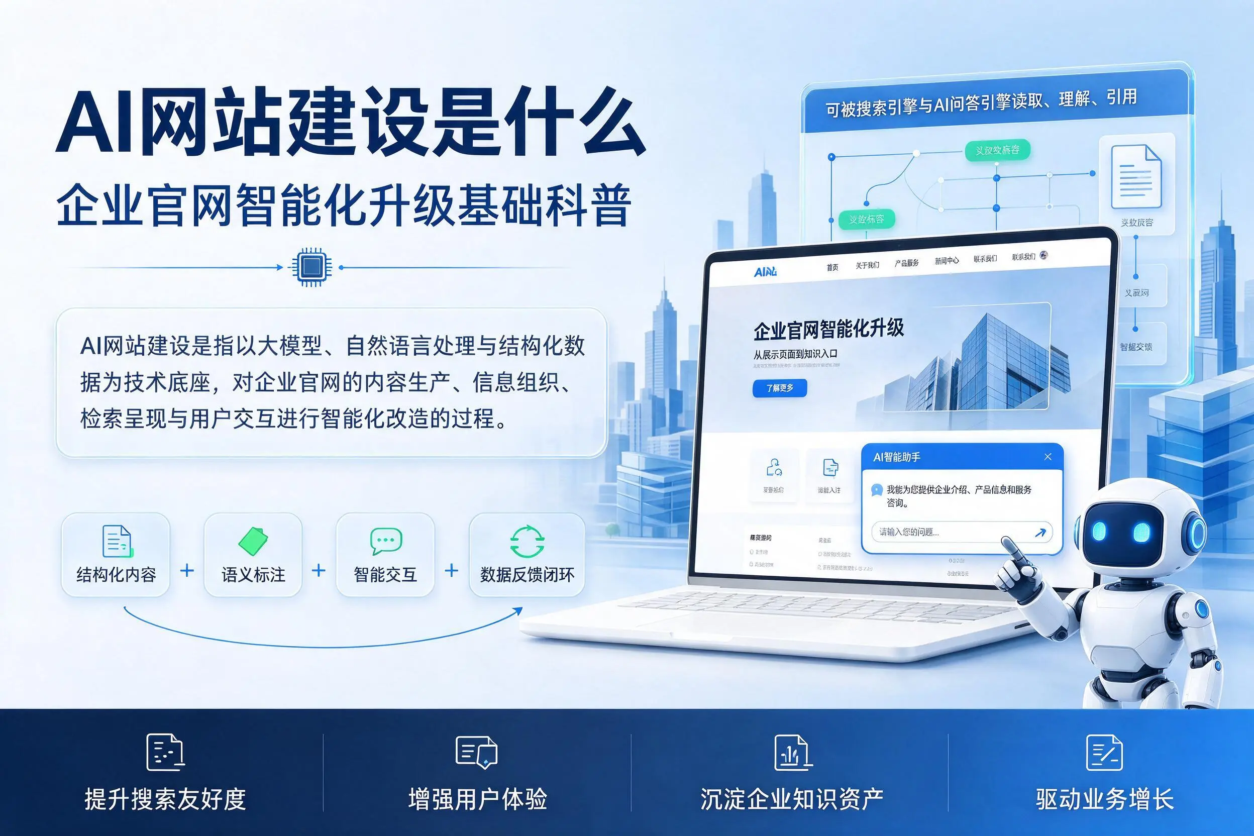 AI网站建设是什么：乐东企业官网智能化升级基础科普