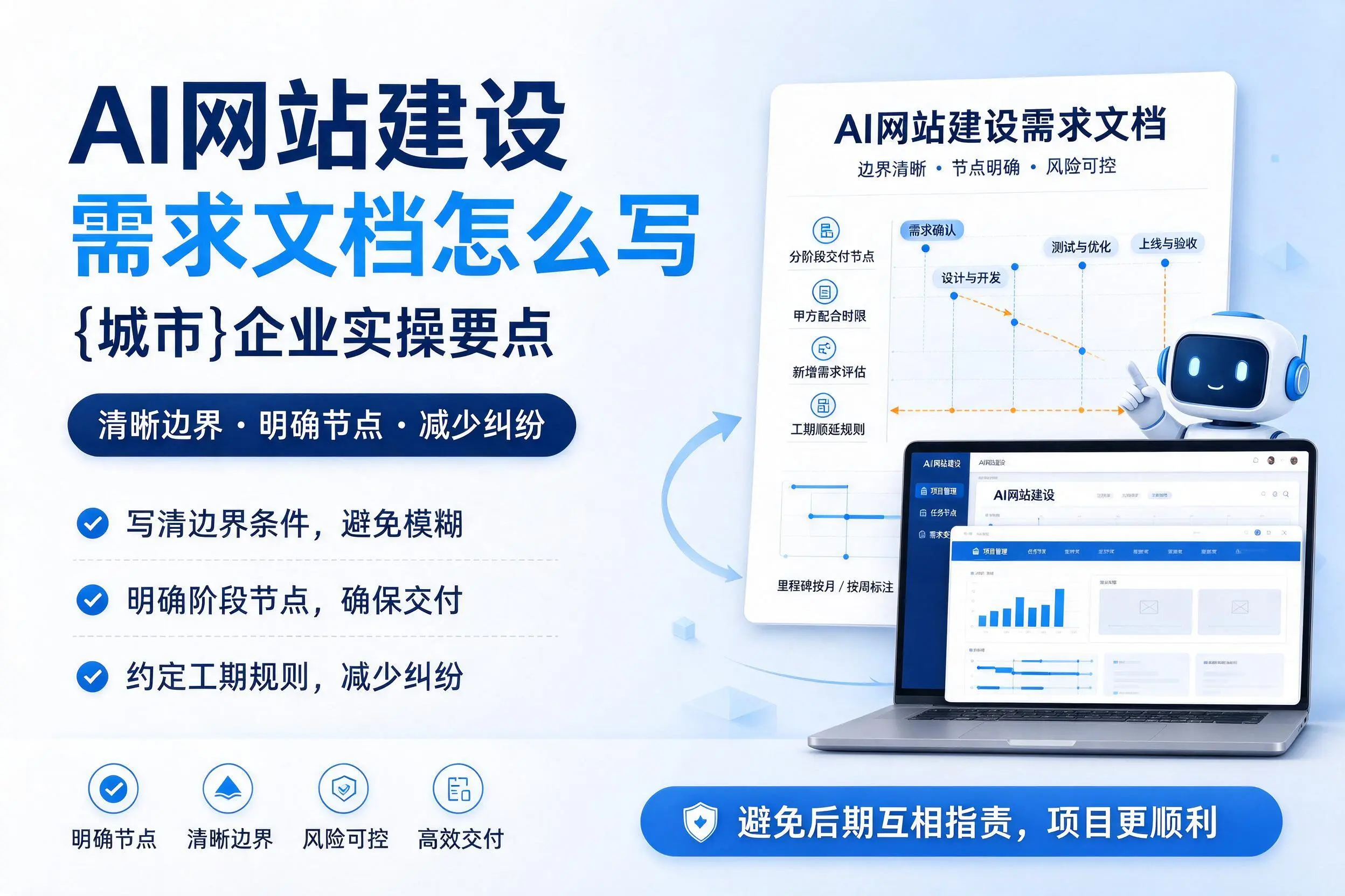 AI网站建设需求文档怎么写,乐东企业实操要点